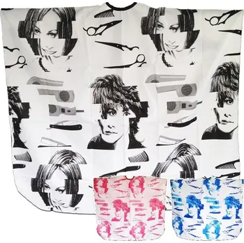 Pláštěnka stříhací vzor hřeben, fén - Modrá