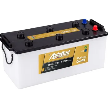 Nabíječka autobaterie AUTOPART Autobaterie Galaxy Gold Super Heavy Duty 190 Ah 12V, 513x222x218 mm