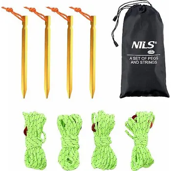 Stan Sada stanových kolíků a napínacích lanek NILS Camp NC1726