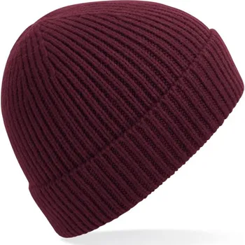 Pokrývka hlavy Pletená čepice B 380 burgundy onesize