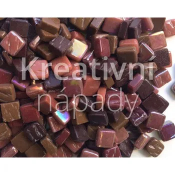 Mozaiková sada Bohatá země, skleněná mozaika mix 8x8x4mm - 560000000167