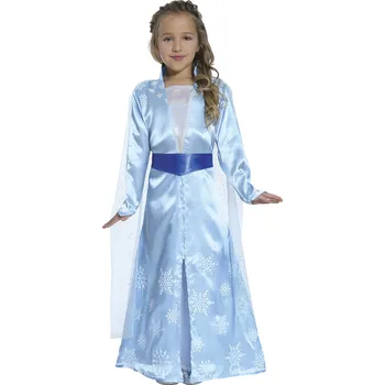 Karnevalový kostým Guirca Ledová princezna Elsa kostým Velikost: 7 – 9 let