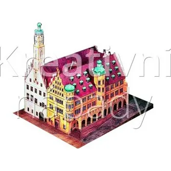 Papírový model Papírový model - Radnice v Rothenburgu - 550202000032
