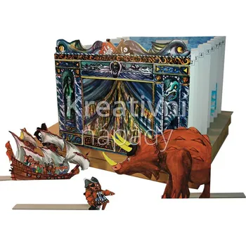 Papírový model Papírový model - Papírové divadlo Kapitán Brogas (322) - 550102000102