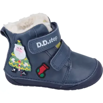 Dívčí tenisky Zimní boty DDstep 070 - modré - Vánoce 20