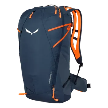 turistický batoh Batoh Salewa MTN TRAINER 2 25L BACKPACK Dark Denim / Fluo Orange