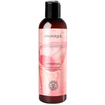 Sprchový gel Organique zklidňující sprchový gel, 250 ml