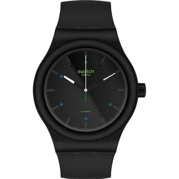 Módní doplněk Swatch AM51 Automatic SO30B400 Černá