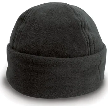 Čepice Fleecová čepice s širokou manžetou RC141X black L