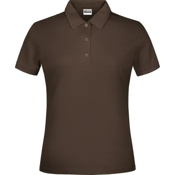 Dámské tričko Dámské piqué polo JN 791 brown XS