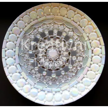 Mozaiková sada Mozaikový set - talíř sněhová vločka 45 cm - 560101000225