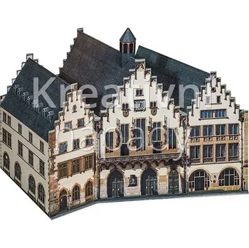 Papírový model Papírový model - Frankfurtská radnice (806) - 550102002