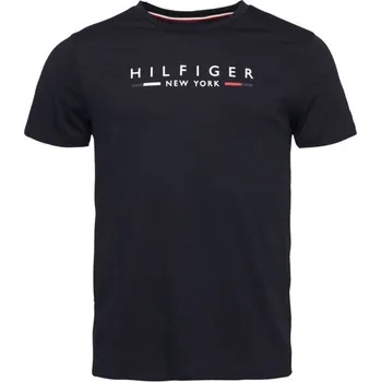 Pánské tričko Tommy Hilfiger New York Tee MW0MW29372 tmavě modré