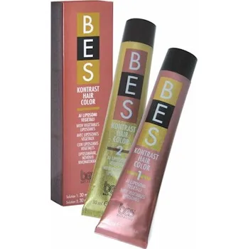 Příslušenství k barvení vlasů Bes kontrast barevný melír 60ml - 10,62