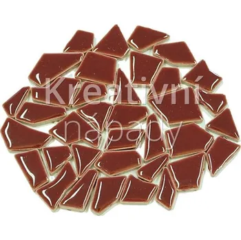 Mozaiková sada Mozaika zlomky 5-15x4 mm vínová FM52b - 560204070019