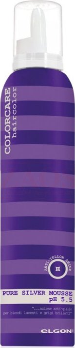 Elgon Pure silver mousse pH 5.5 - neutralizační pěna 200ml