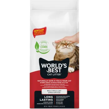 Podestýlka pro kočku 2x12,7 kg World's Best Cat Litter Extra Strength kočkolit