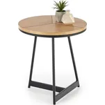 Odkládací stolek Rika dub přírodní/černý