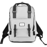 Himawari Prostorný světle šedý batoh s kapsou na notebook 1010 Velikost: ONE SIZE