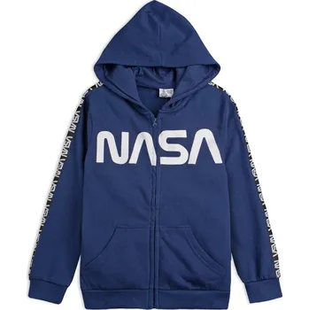 Chlapecká mikina NASA mikina tmavě modrá 134-140