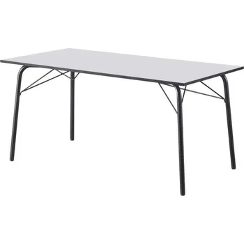 Jídelní stůl Pevný jídelní stůl NALAK TYP 3 Bílá/černá