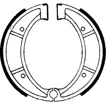Auto-moto Brzdové čelisti FERODO 225129111
