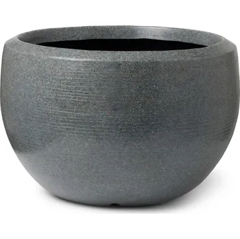 Květináč Capi Arc Granite Ball Anthracite Ø 108 cm / V 75 cm
