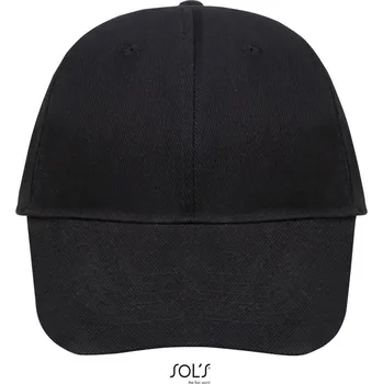 Kšiltovka 6 panelová baseballová kšiltovka Buffalo black onesize