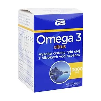 GS Omega 3 Citrus +D3 60cps