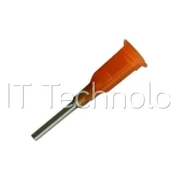 Dávkovací jehla se závitem, jantarová, 13mm, 1,36mm, kalibr 15G - 170000000139