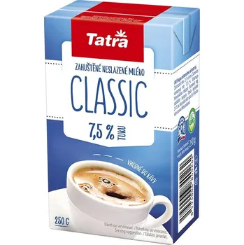 Přisada na vaření a pečení Tatra Classic zahuštěné mléko neslazené 7,5% 250 g