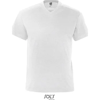 Pánské tričko Pánské tričko s výstřihem do V Victory ash S