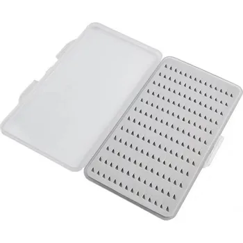 Pouzdro na rybářské vybavení Ultratenká krabička na mušky Leichi WA Super Slim L