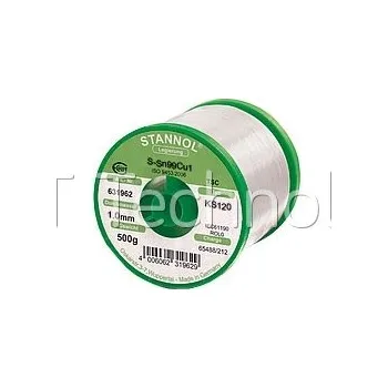 Páječka Trubičková pájka Sn99Cu1 Flowtin, KS100 (Ø1,0mm, 500g) - 130102345