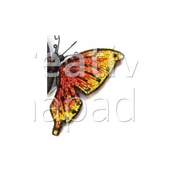 Mozaiková sada Mozaikový set - červený motýl 40 cm - 560000000025