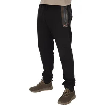 Rybářské oblečení Fox International Fox tepláky Black/Camo Premium 310 Joggers Velikost: XXL (CFX448)
