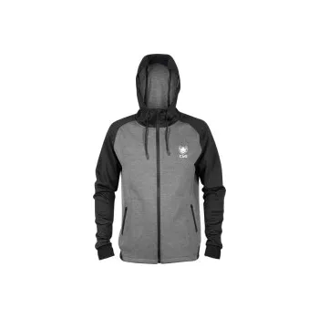 Pánská mikina Mikina TSG Aero zip hoodie Black grey, XL