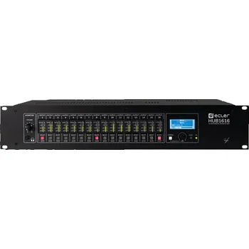 ECLER HUB1616 digitální zónový audio manažer + Prodloužená záruka 5 let zdarma