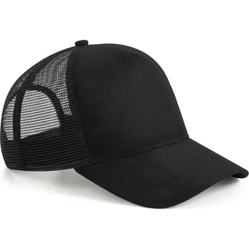 Kšiltovka 5 panelová kšiltovka " Suede Snapback Trucker" B 643 black onesize