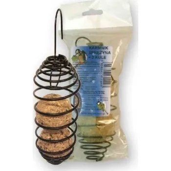 Krmítko pro ptáka Megan Krmítko spirála + 2ks loj.koule Megan