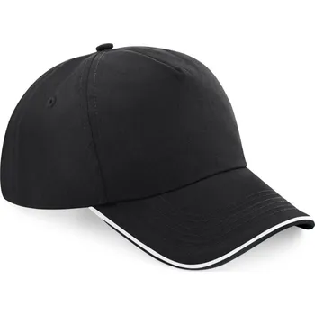 Kšiltovka 5 panelová kšiltovka "Authentic Piped Peak" B 25C black-white onesize