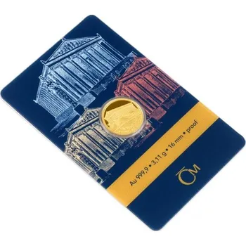 2022 - Zlatá mince 5 NZD Artemidin chrám v Efesu - Sedm divů světa