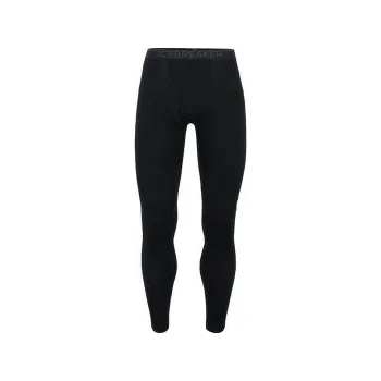 Pánské kalhoty Icebreaker Tech Leggings w Fly Men Black/Monsoon černá XXL