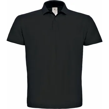 Pánské tričko Piqué polo ID.001 black XS
