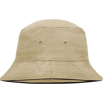 Klobouk Rybářský klobouk s lemem MB 12 khaki-black L/XL