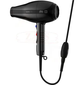 Fén Solis Fén na vlasy Swiss Air Black 360°