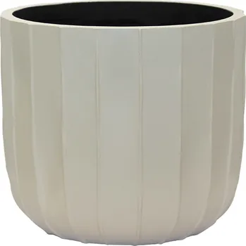 Květináč Capi Nature Craft Planter Ball Beige Ø 24 cm / V 21 cm