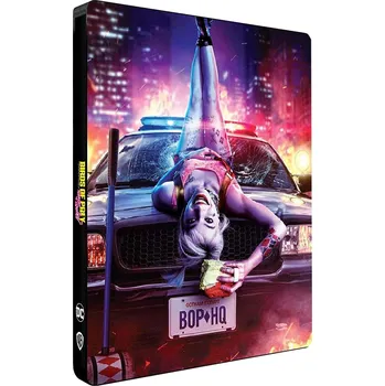 Blu-ray film Birds of Prey (Podivuhodná proměna Harley Quinn) - Blu-ray Steelbook (bez CZ)