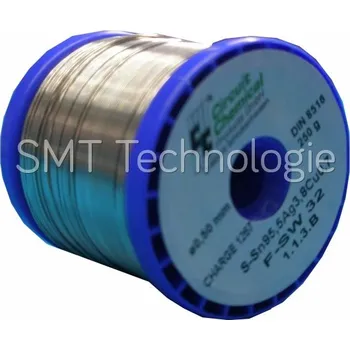 Páječka Trubičková pájka Sn95,5Ag4Cu1 0,5 mm 250g - 131401000005