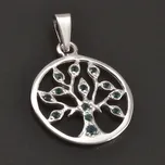 Goldpoint Strom života přívěs z bílého zlata Váha: 1.05 g